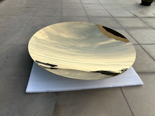 नवीनतम कंपनी ब्लॉग के बारे में विकिरण मूर्ति - स्टेनलेस स्टील अवतल दर्पण कला