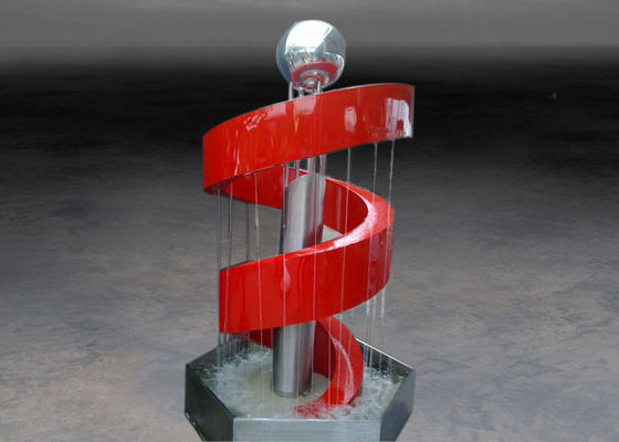 अच्छी कीमत बारिश परदा स्टेनलेस स्टील के पानी की सुविधा लाल रंग OEM / ODM उपलब्ध है ऑनलाइन