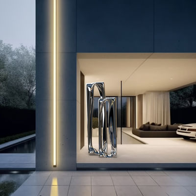 अच्छी कीमत रेफ्रेक्शन के टावरों के साथ रेफ्रेक्शन की परिवर्तनकारी प्रकृति की खोज करें स्टेनलेस स्टील मूर्तिकला ऑनलाइन