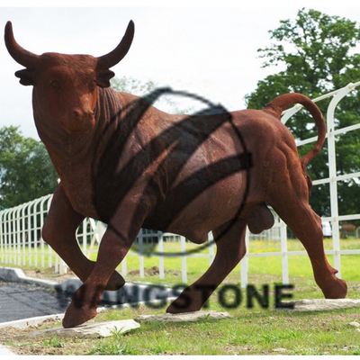 अच्छी कीमत जंग लगी आधुनिक बाहरी सजावट कॉर्टेन स्टील पशु मूर्तिकला ऑनलाइन