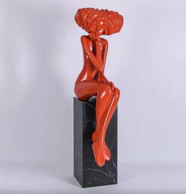 अच्छी कीमत नया डिज़ाइन कस्टम सजावटी फाइबर ग्लास मूर्तिकला धातु जीवन आकार कला मूर्तिकला निर्माता/फैक्टरी ऑनलाइन