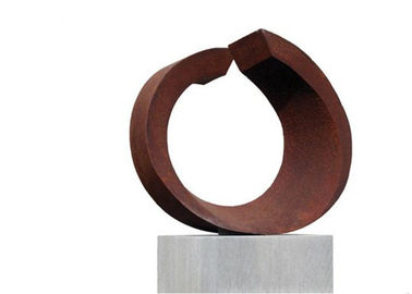 अच्छी कीमत पेशेवर परिशुद्धता Corten स्टील मूर्तिकला आउटडोर इनडोर Decration है ऑनलाइन