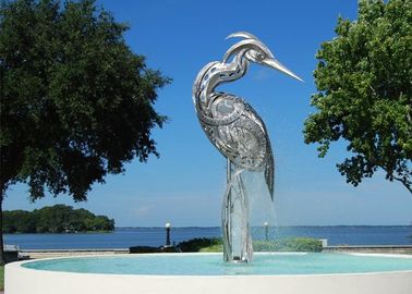 अच्छी कीमत फोर्जिंग मेटल गार्डन मूर्तियां पक्षी मैट फिनिश आउटडोर यार्ड सजावट ऑनलाइन