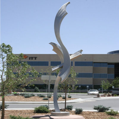 अच्छी कीमत चित्रित खत्म स्टेनलेस स्टील मूर्तिकला गार्डन कला सजावट आधुनिक शैली ऑनलाइन