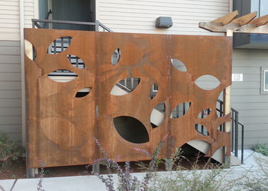 अच्छी कीमत 3.0 मिमी मोटी प्रवेश Corten स्टील गार्डन मूर्तिकला Corten स्टील स्क्रीन ऑनलाइन