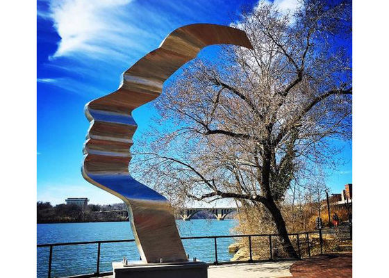 अच्छी कीमत सार आउटडोर स्टेनलेस स्टील मूर्तिकला कलाकारों मूर्तिकला मैट फिनिश ऑनलाइन