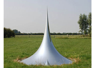 अच्छी कीमत गार्डन सजावट धातु पॉलिश बड़े आउटडोर धातु मूर्तियां ड्रॉप मूर्तिकला ऑनलाइन