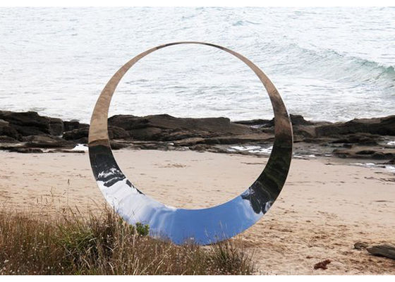 अच्छी कीमत लैंडस्केप के लिए ODM आधुनिक स्टेनलेस स्टील आउटडोर मूर्तिकला ऑनलाइन