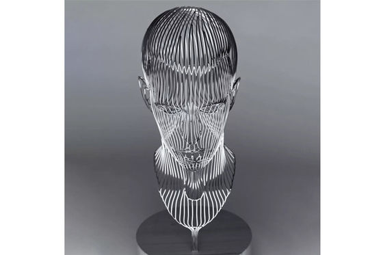 अच्छी कीमत मैट फिनिश स्टेनलेस स्टील गायब मूर्तिकला ऑनलाइन