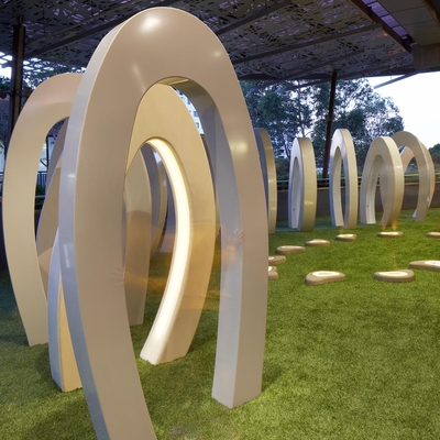 अच्छी कीमत Custom Public Outdoor Modern Decorative Steel Sculpture Metal Statue Manufacturer/Factory ऑनलाइन