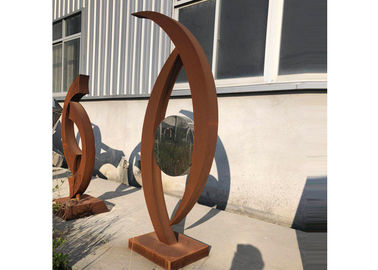 अच्छी कीमत कारखाने सीधे बिक्री आउटडोर गार्डन Corten स्टील मूर्तिकला स्टॉक में है ऑनलाइन